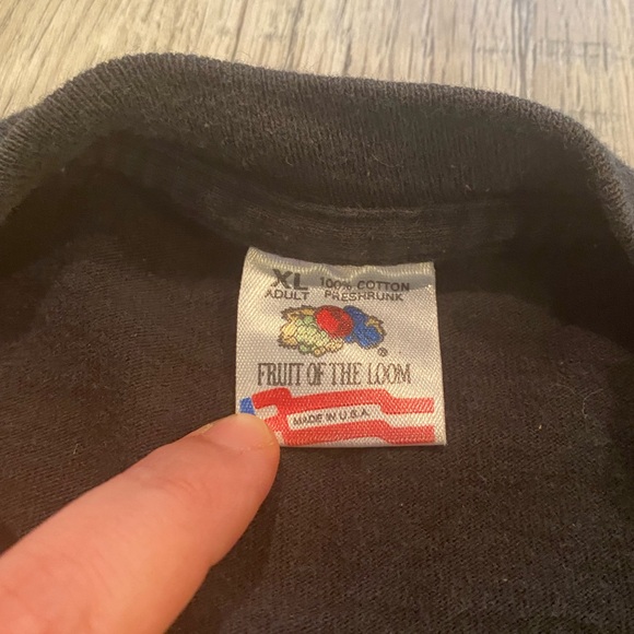 Vintage 90s Arizona T Shirt Men's XL Black Single Stitch Southwest Aztec Retro - Picture 6 of 6